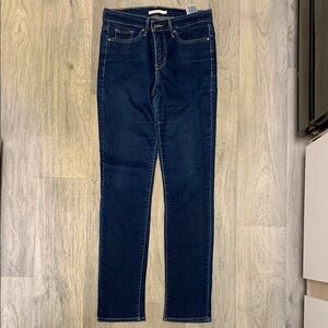 Levi's Blue Straight Leg Jeans